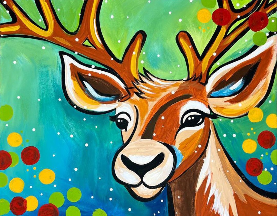 Reindeer Paint Kit